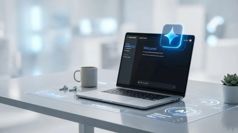 واجهة Google AI Studio في 2026 مع نماذج Gemini وDeep Research