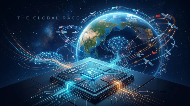 الفضاء والذكاء الاصطناعي والرقاقات في سباق جيوسياسي بين أمريكا والصين