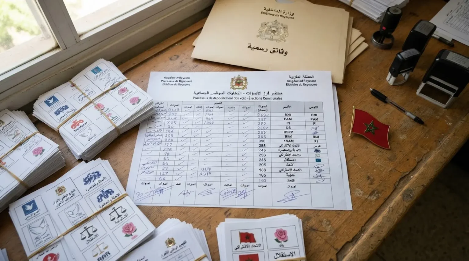 انتخابات 23 شتنبر بالأرقام